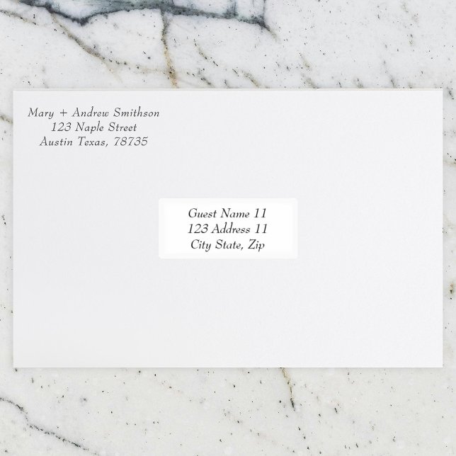 Wedding Guest Address Stickers (Creator Uploaded)
