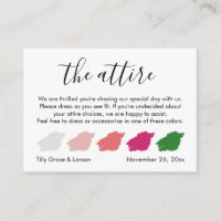 Wedding Guest Attire  Colour Palette Suggestions