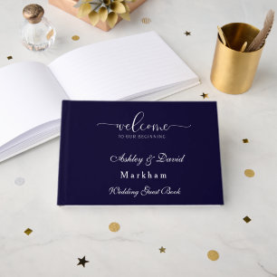 Wedding guest book