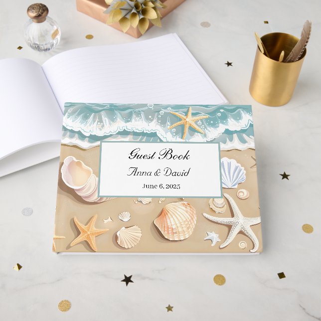 Wedding Guest Book (Front Open)