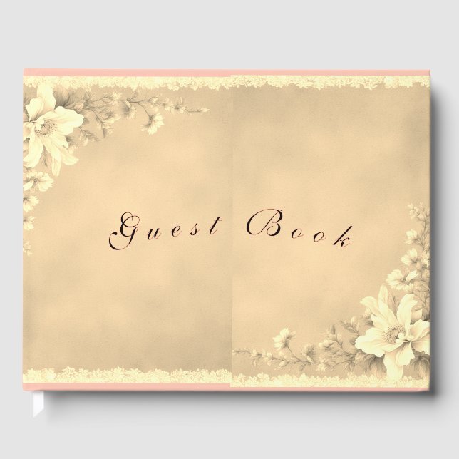 Wedding Guest Book (Front)