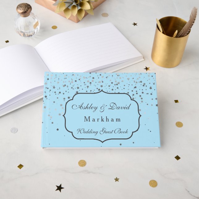 Wedding  guest book (Front Open)