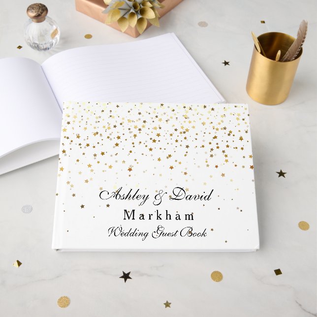 Wedding  guest book (Front Open)