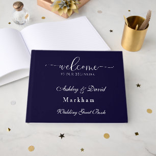 Wedding guest book