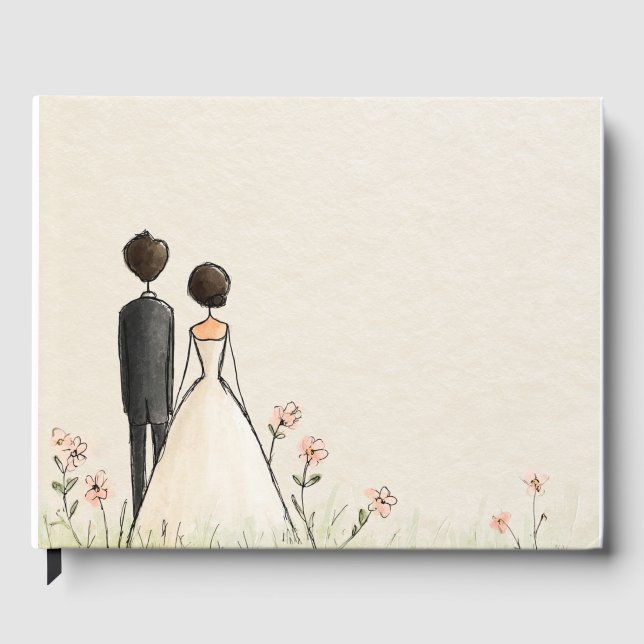 Wedding Guest Book (Front)