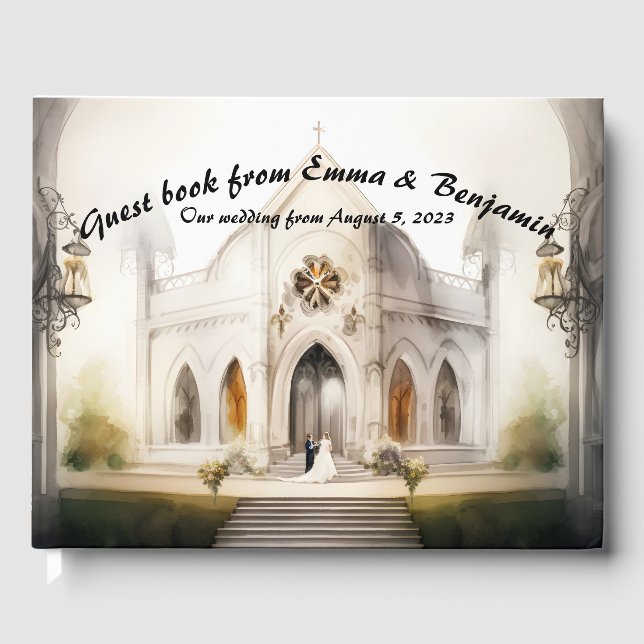 Wedding Guest Book (Front)