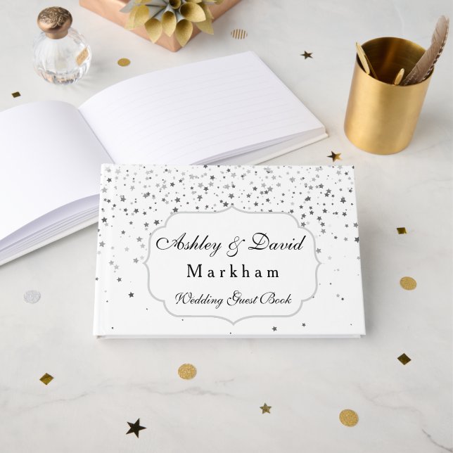 Wedding  guest book (Front Open)