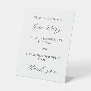 Wedding Guest Book Sign 