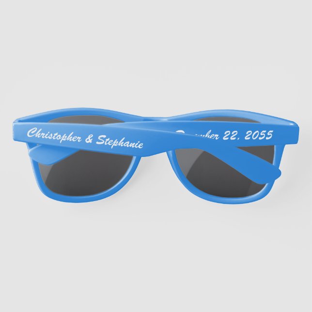 Wedding Guest Party Favour CHOOSE COLOR SunGlasses (Back)