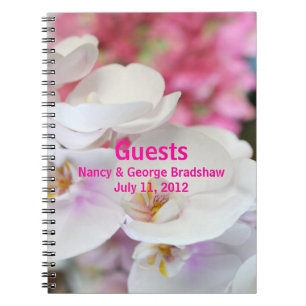 Wedding Guest Sign In Notebook