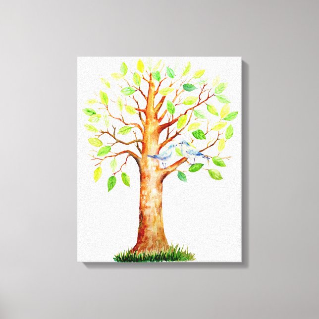 Wedding Guest Signing Tree Canvas (Front)