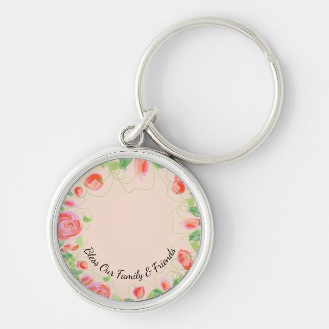 Wedding Guest Token Key Ring (Front)