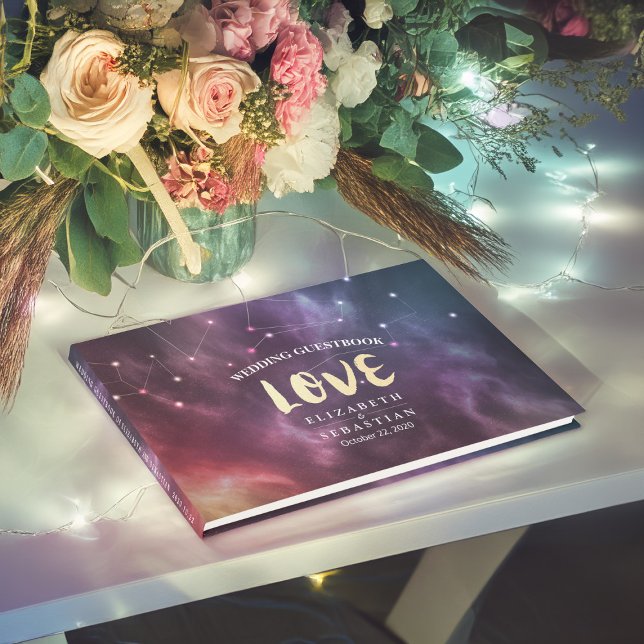 Wedding Guestbook Galaxy Star Nebula Constellation (Creator Uploaded)