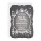 Wedding Halloween Horror Gothic Frame Invite
