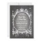 Wedding Halloween Horror Gothic Frame Invite