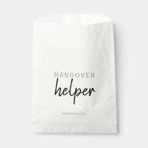 Wedding Hangover Helper Favour Bags