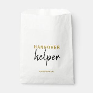 Wedding Hangover Helper Favour Bags