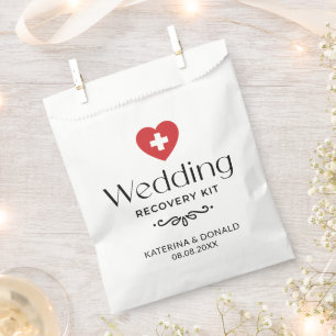 Wedding Hangover Recovery Kit Favour Bags