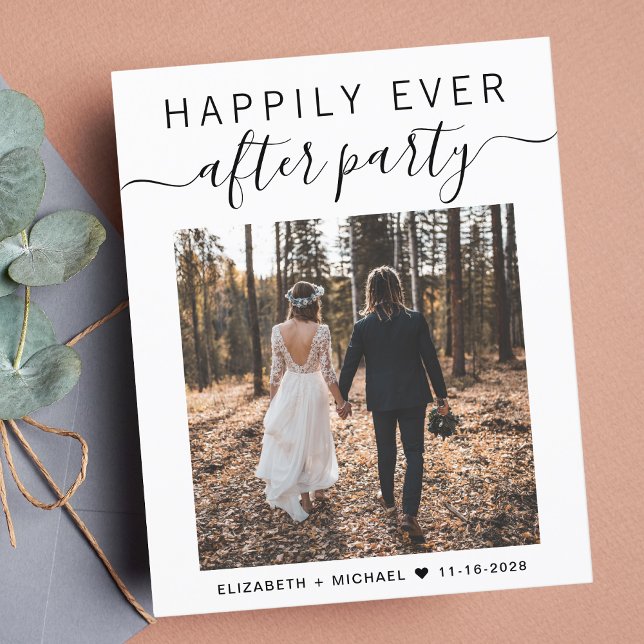 Wedding Happily Ever After Party Photo QR Code (Your love story deserves a grand celebration!)