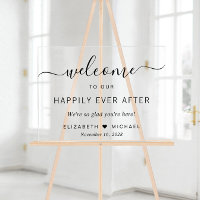 Wedding Happily Ever After Welcome