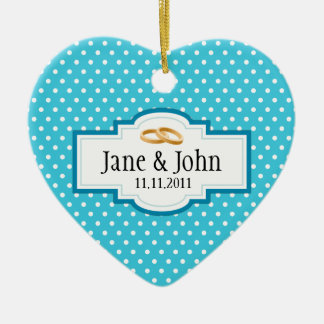 Wedding Heart Ornament