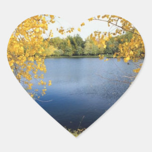 Wedding Hearts Autumn Wedding Invitations Envelope Heart Sticker