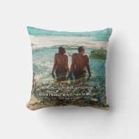 Wedding Honeymoon White Script Destination 