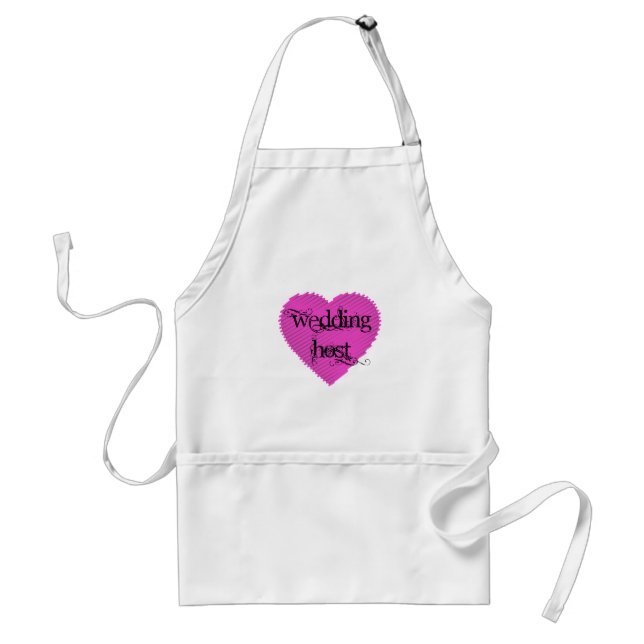 Wedding Host Standard Apron (Front)