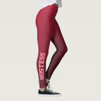 Wedding Hostess Burgundy Ombre Fashion