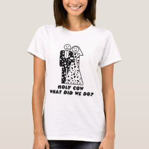 Wedding Humour Icon: Holy Cow Bachelorette T-Shirt