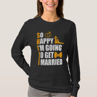 Wedding husband bachelor party groom 1 T-Shirt