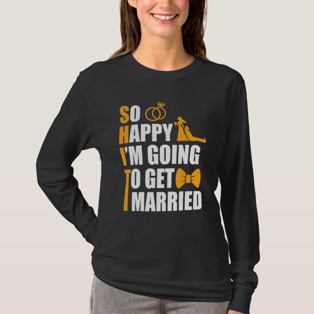 Wedding husband bachelor party groom 1 T-Shirt (Front)