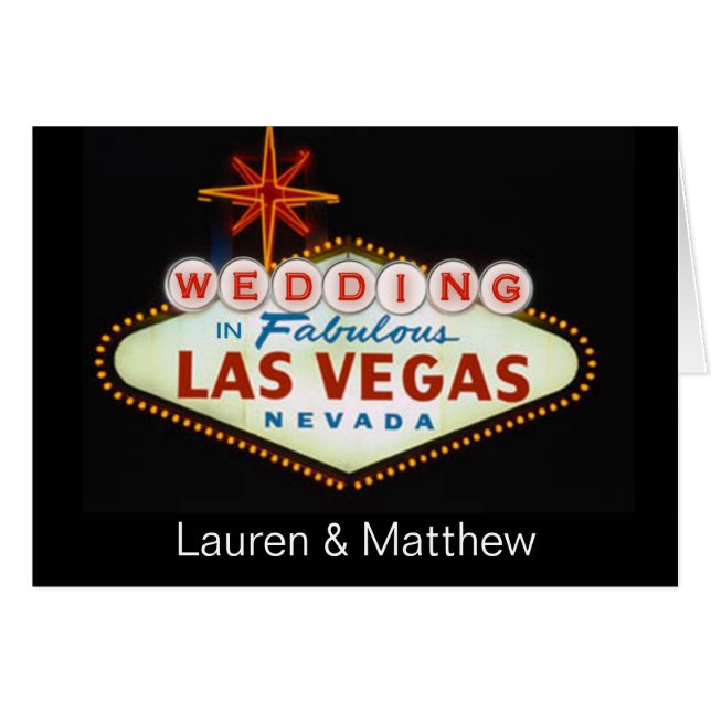 Wedding in Fabulous Las Vegas (Front Horizontal)