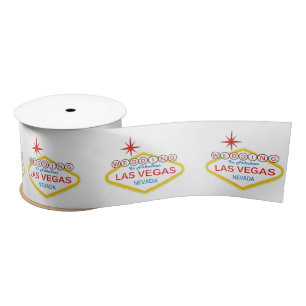 Wedding In Fabulous Las Vegas Ribbon Satin Ribbon