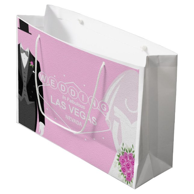 WEDDING IN LAS VEGAS GIFT BAG (Front Angled)
