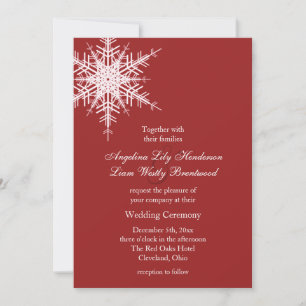 Wedding in Winter Invitation