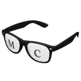 Wedding Initials Retro Sunglasses