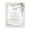 Wedding Insert INFO Vintage Victorian Belle Epoche