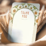 Wedding Insert Thank You Vintage Art Nouveau Invitation<br><div class="desc">Art Nouveau Vintage wedding THANK YOU card by Alphonse Mucha in a floral, romantic, and whimsical design. Victorian flourishes complement classic art deco fonts. Please enter your custom information, and you're done. If you wish to change the design further, click the blue "Customise It" button. Thank you so much for...</div>