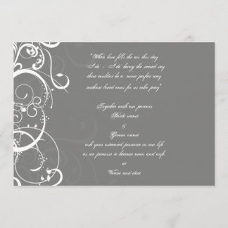 Wedding invitation