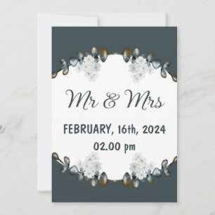 Wedding invitation