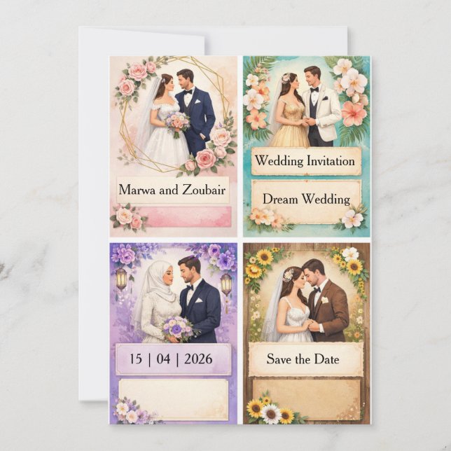 Wedding Invitation (Front)