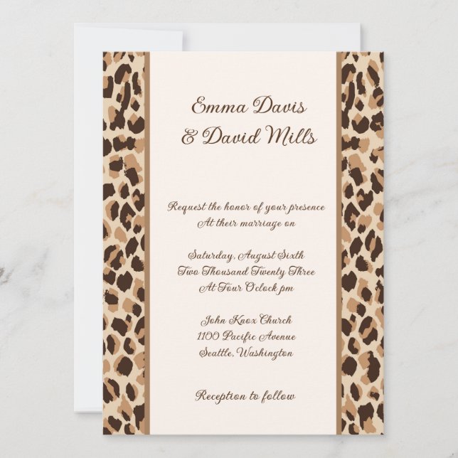 Wedding Invitation (Front)