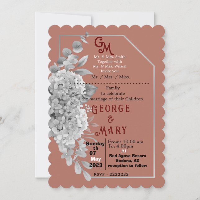 Wedding Invitation (Front)