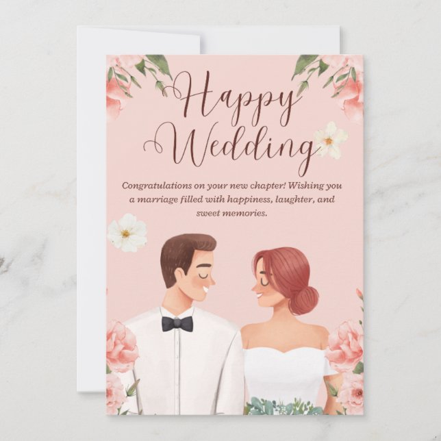 wedding invitation (Front)