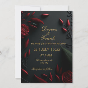 wedding invitation