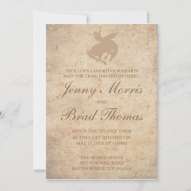 Wedding Invitation (Front)