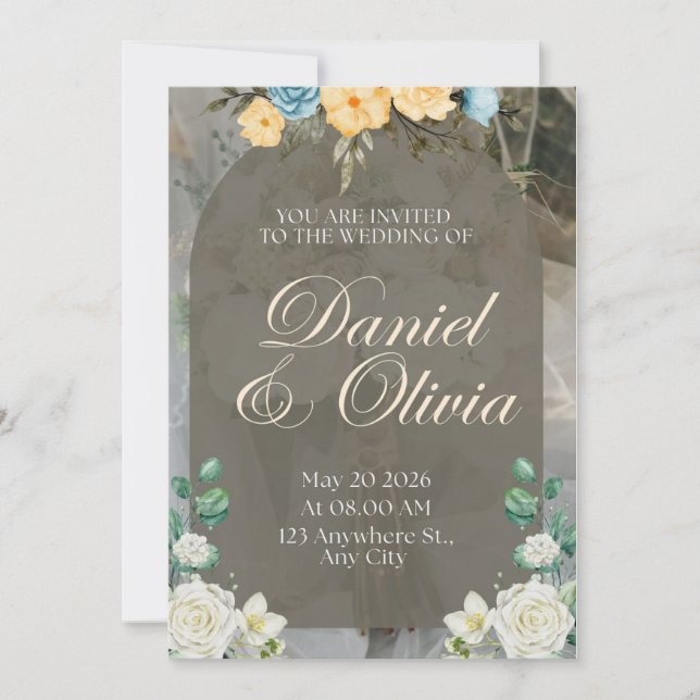 wedding invitation (Front)