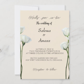 Wedding invitation
