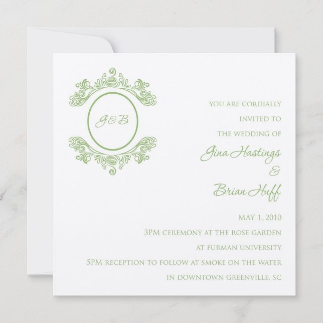 Wedding Invitation (Front)